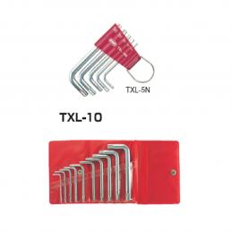 SKI - สกี จำหน่ายสินค้าหลากหลาย และคุณภาพดี | EIGHT ประแจตัวแอลหกแฉกท็อค 5 ตัว TX10-TX40 สีขาว EI-1502001